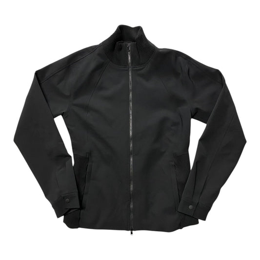 Athletic Jacket By Athleta In Black, Size:S