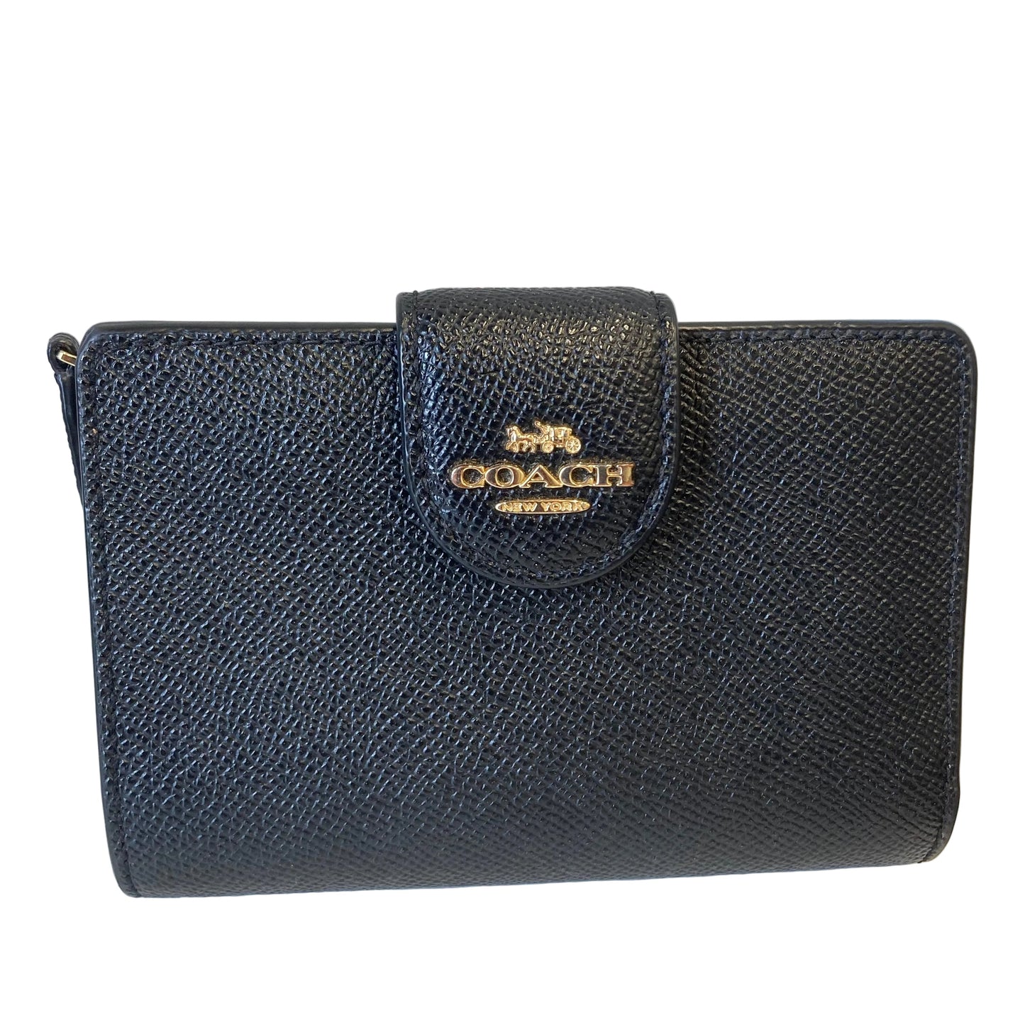 Wallet Designer By Coach In Black, Size:Medium