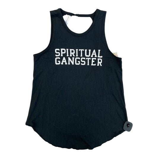 Top Sleeveless By Spiritual Gangster In Black, Size:L