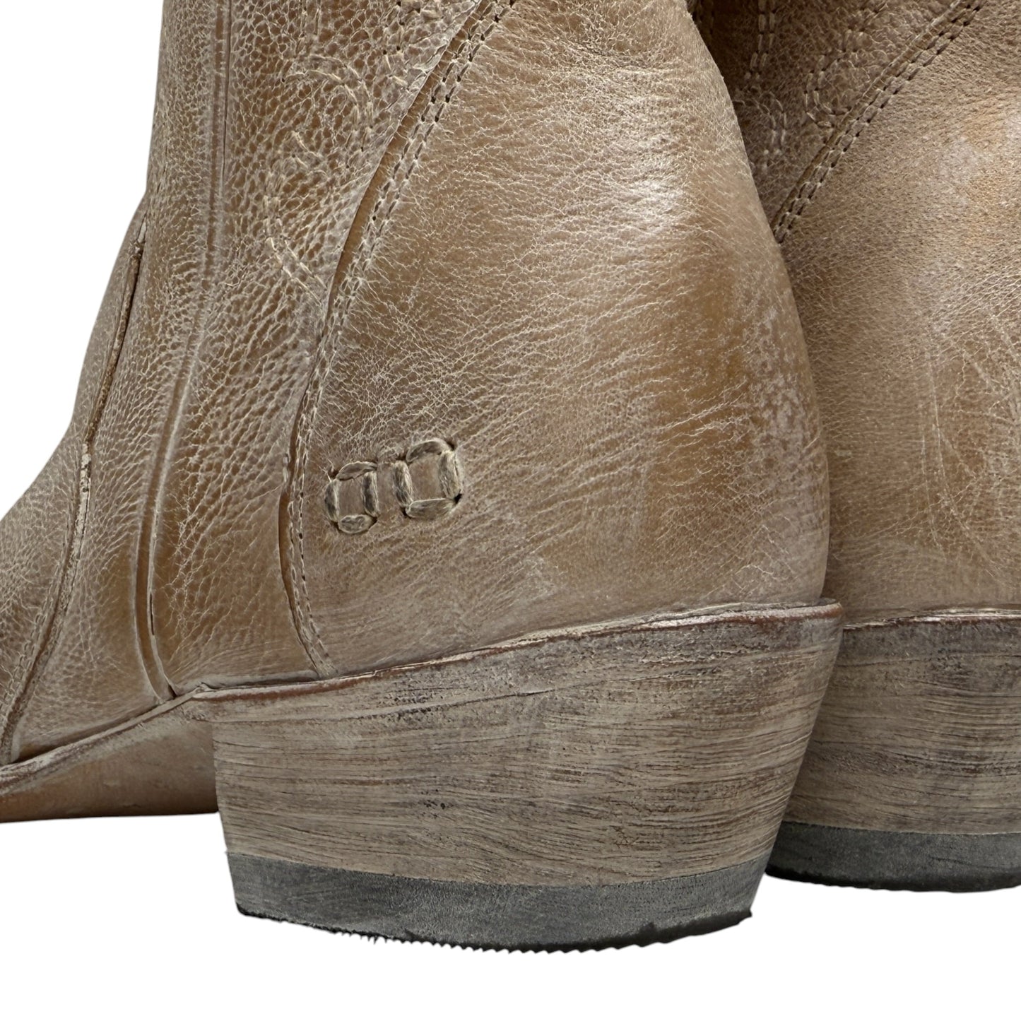 Queen Cowgirl Leather Boots By Bed Stu In Oats White, Size: 8