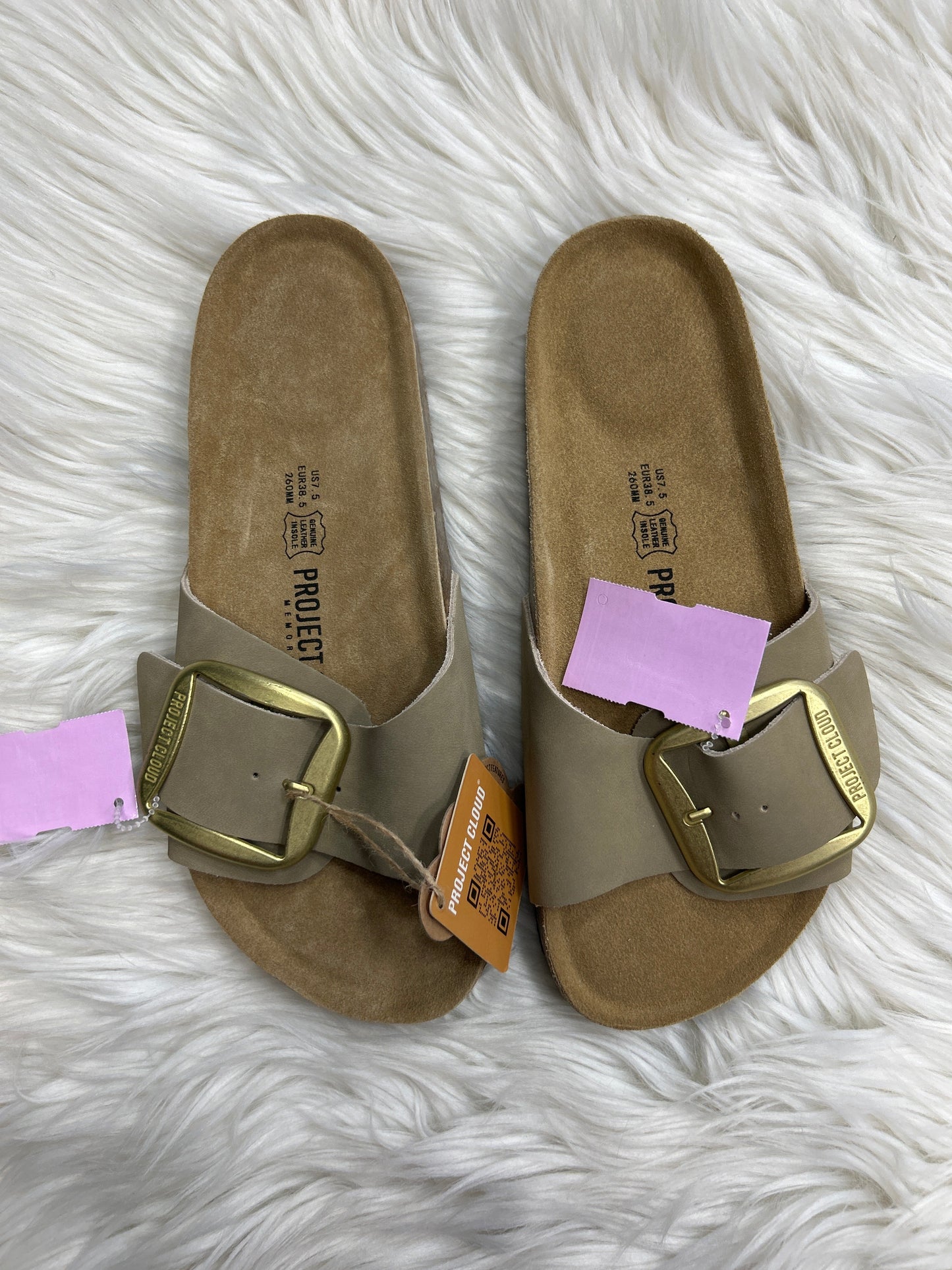 Shoes Flats By Cmc In Tan, Size:7.5