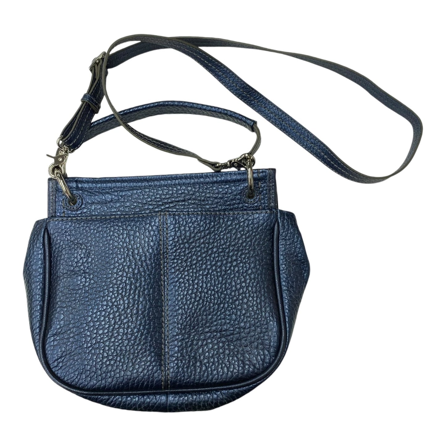 Crossbody Leather By Brighton In Blue, Size:Medium