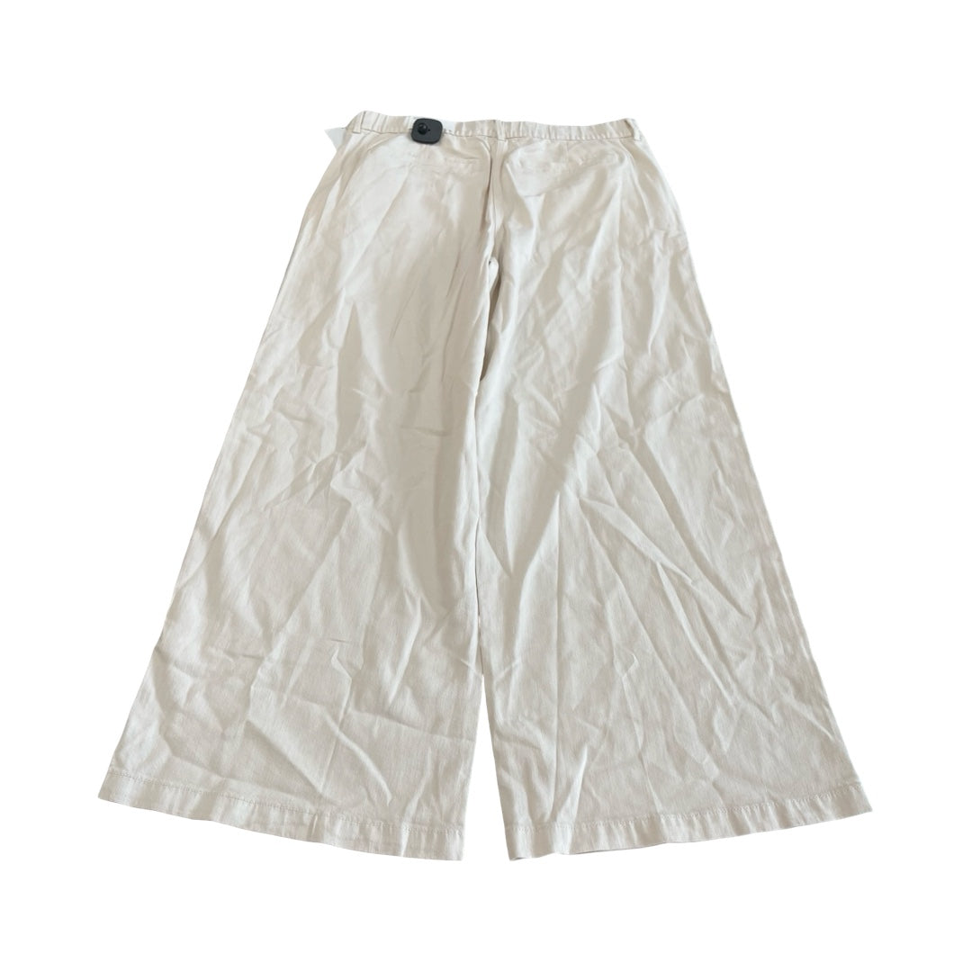 Pants Wide Leg By American Eagle In Cream, Size:16