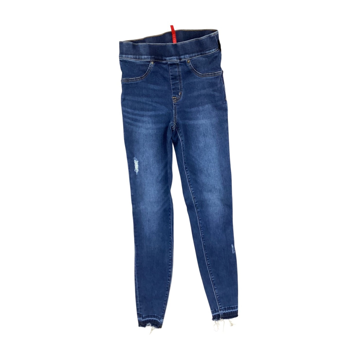 Jeans Skinny By Spanx In Blue Denim, Size:Xs