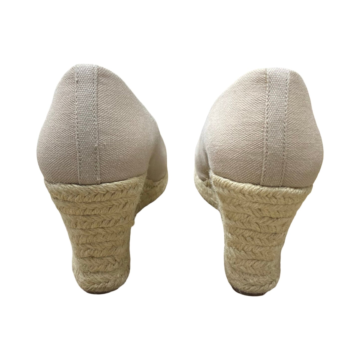 Shoes Heels Wedge By J. Crew In Beige, Size:7.5