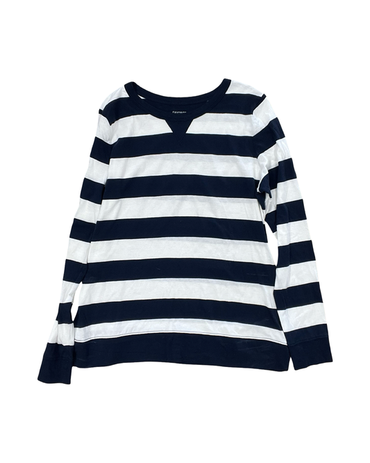 Top Ls By Gap In Blue & White, Size:L