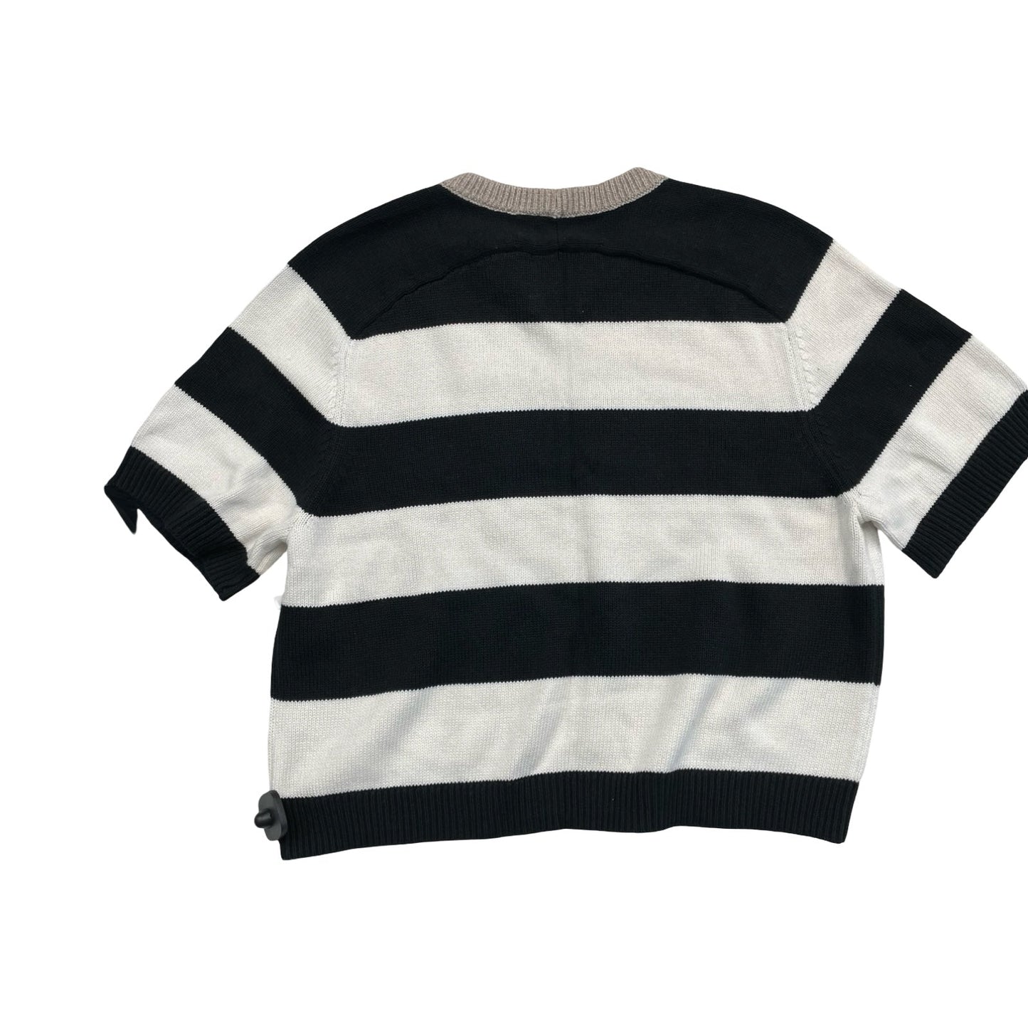 Sweater Ss By Abercrombie And Fitch In Black & White, Size:Xl