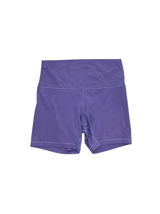 Athletic Shorts By Lululemon In Purple, Size:M