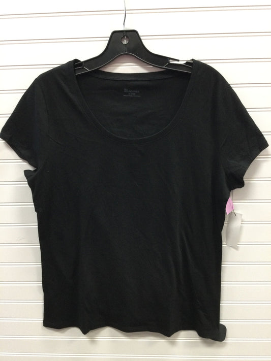 Top Ss Basic By No Boundaries In Black, Size:M
