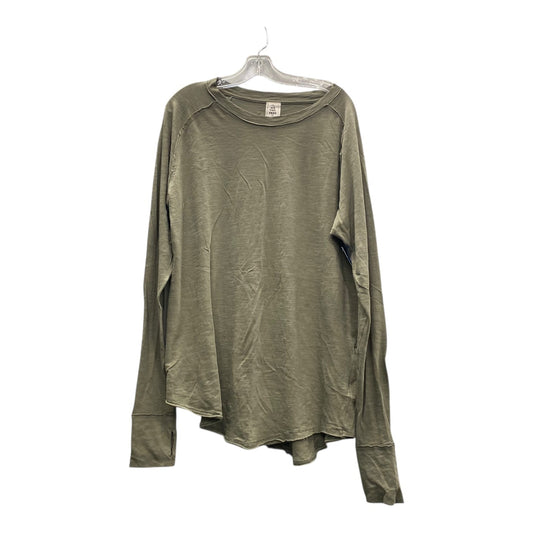 Top Ls By We The Free In Green, Size:S