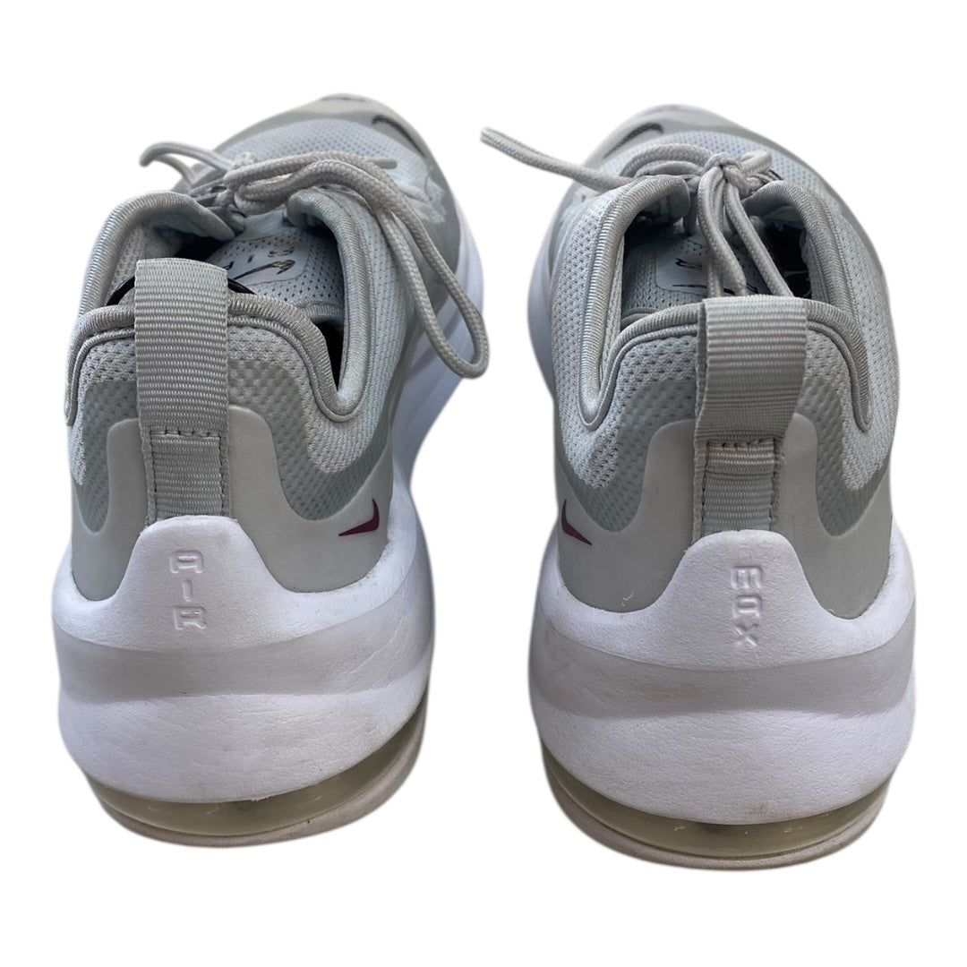 Shoes Athletic By Nike In Grey & White, Size:9