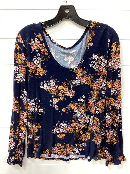Top Ls By Maurices In Navy, Size:1X