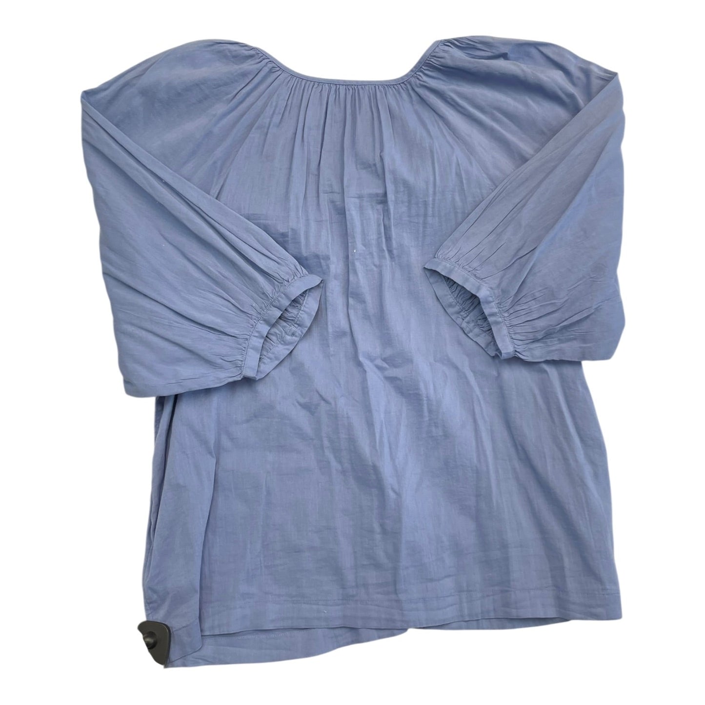 Top 3/4 Sleeve By Lc Lauren Conrad In Blue, Size:M