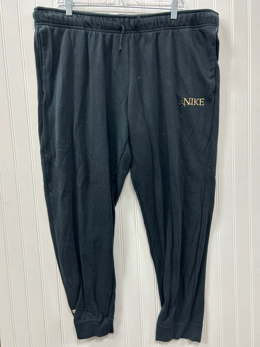 Athletic Pants By Nike Apparel In Black, Size:1X