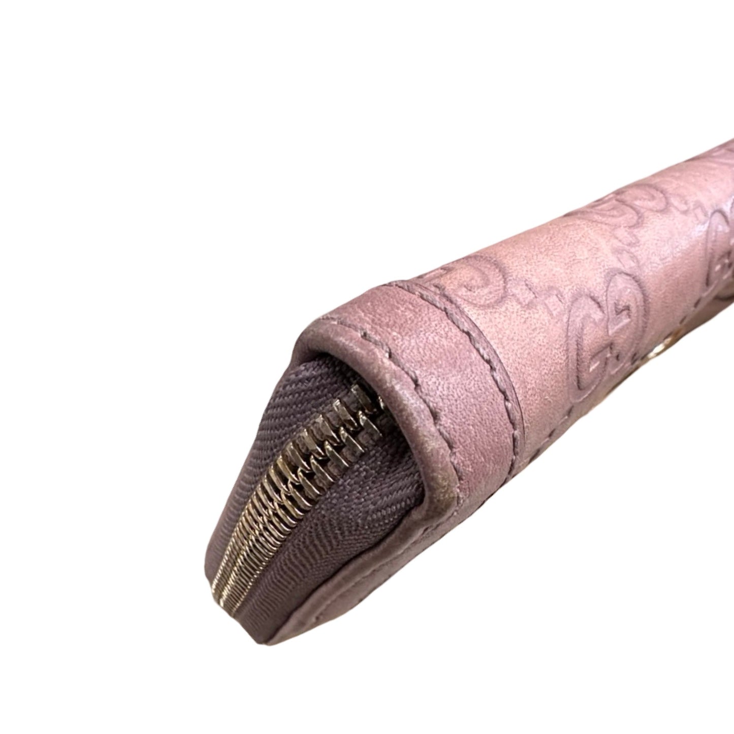 Wallet Microguccissima Sukey Luxury Designer By Gucci In Pink, Size:Large