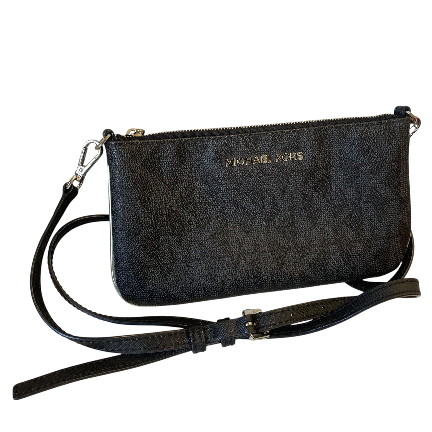 Crossbody Designer By Michael Kors In Black, Size:Small