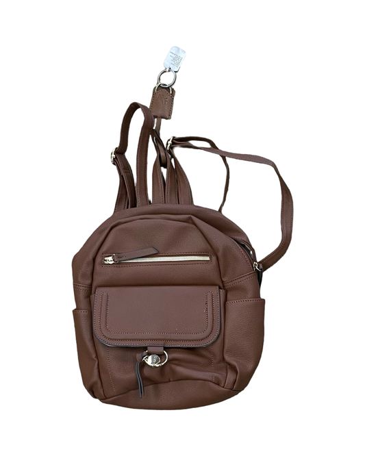 Backpack By Rosetti In Brown, Size:Small
