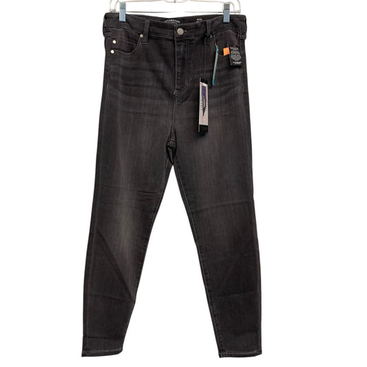 Jeans Skinny By Liverpool In Grey, Size:12
