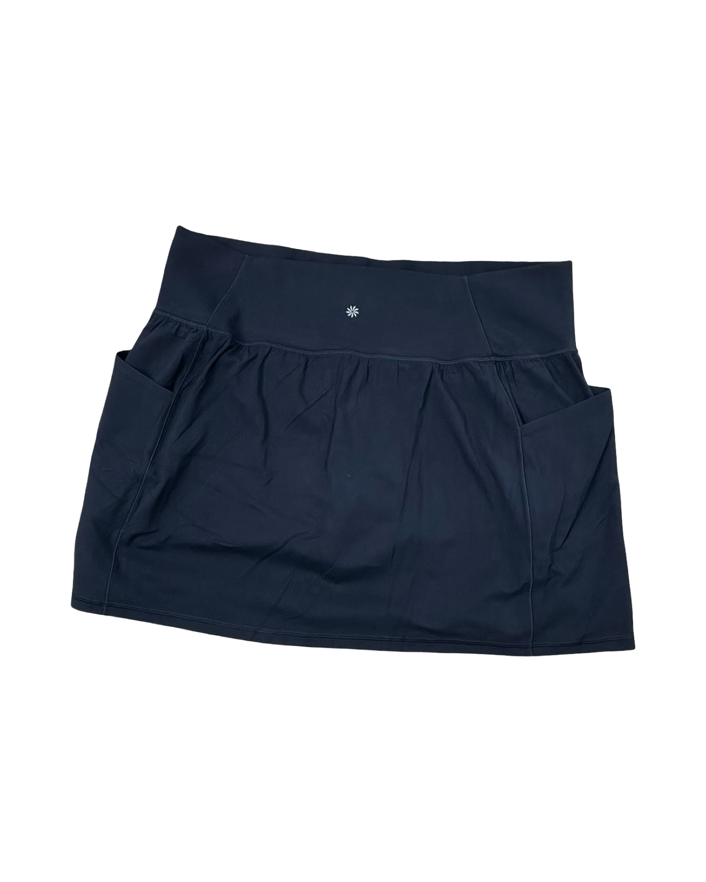 Athletic Skort By Athleta In Black, Size:2X