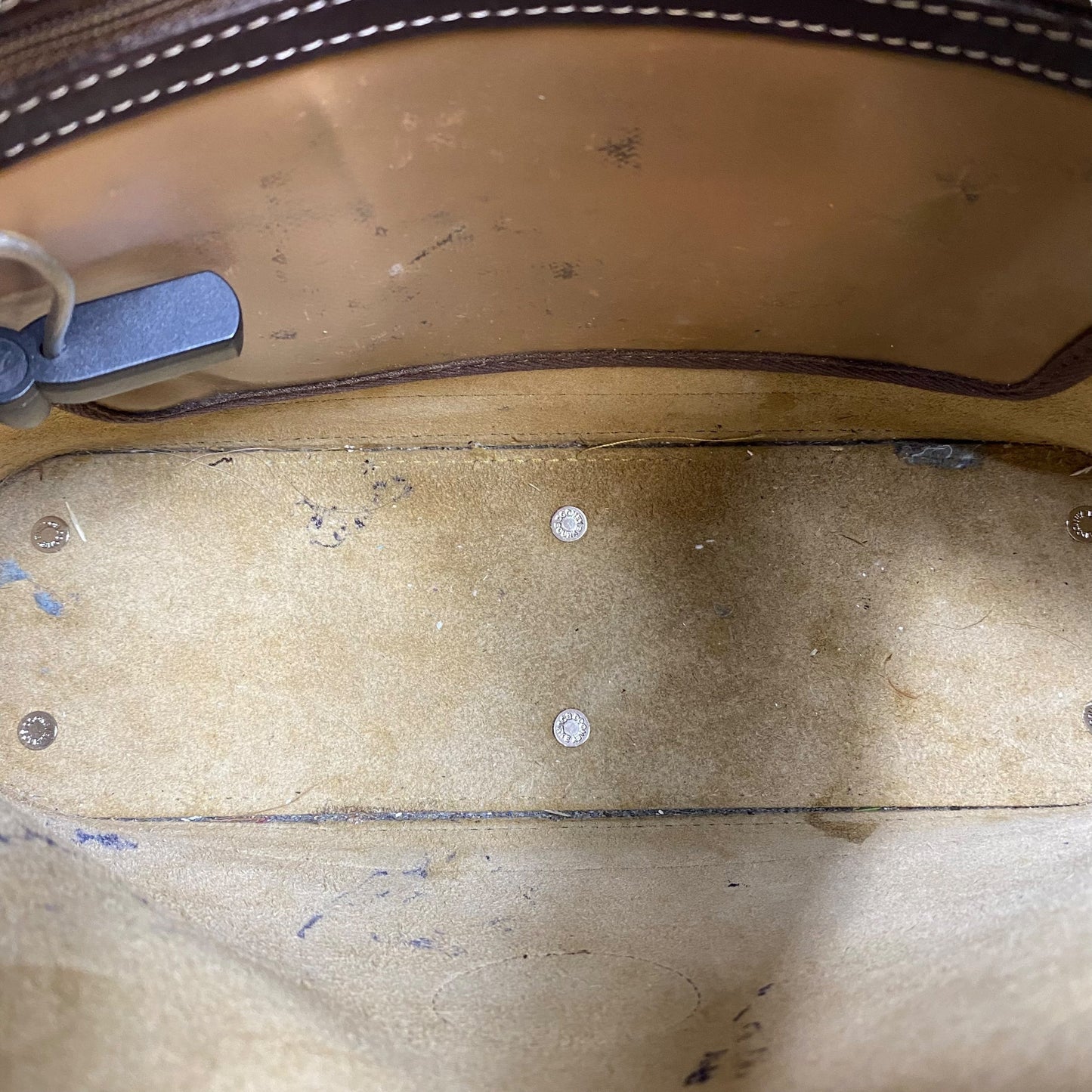 Handbag Designer By Dooney And Bourke In Brown, Size:Medium