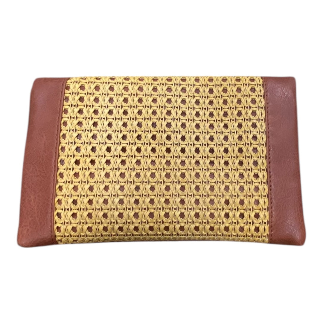 Clutch By Cmc In Brown & Tan, Size:Medium
