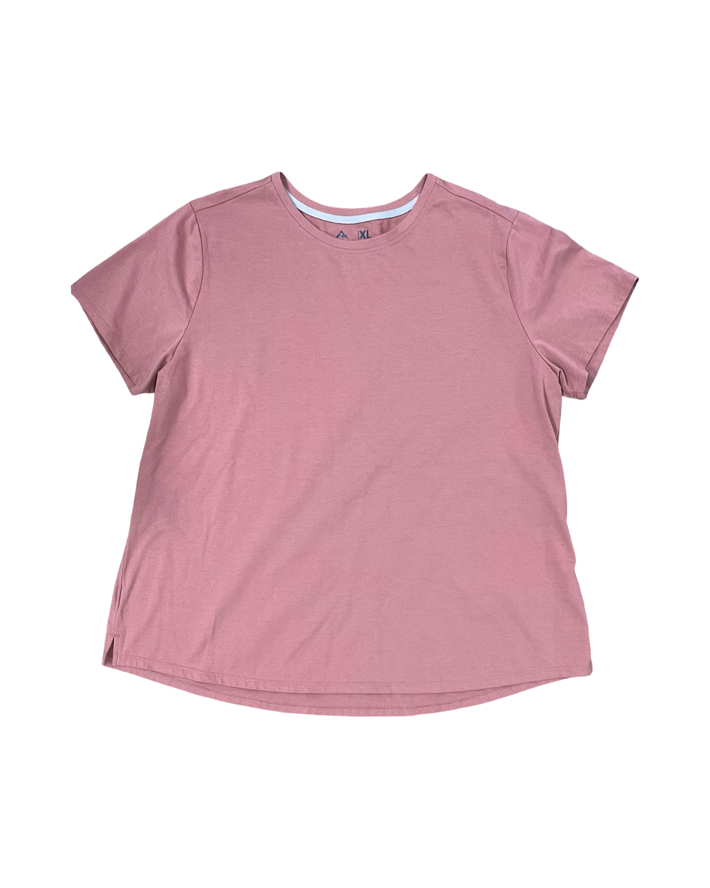 Top Ss Basic By Clothes Mentor In Peach, Size:Xl