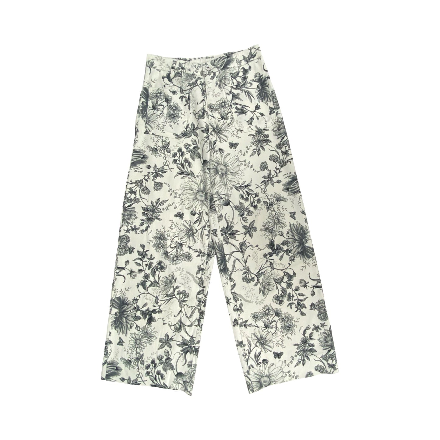 Pants Wide Leg By Entro In Floral Print, Size:S