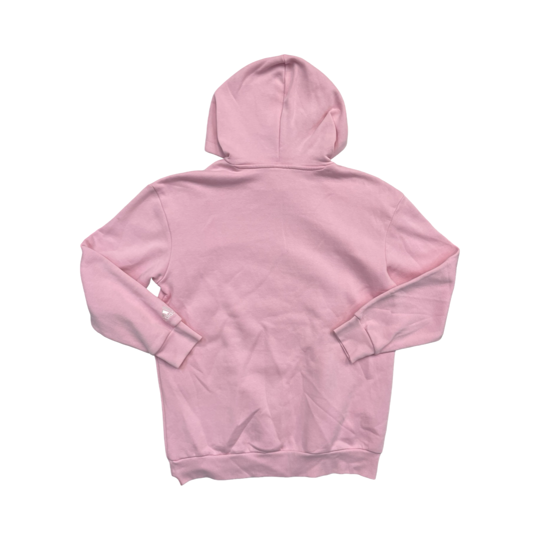 Athletic Sweatshirt Hoodie By Adidas In Pink, Size:S