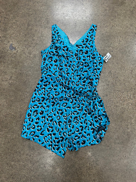Romper By Sugar Lips In Animal Print, Size:M