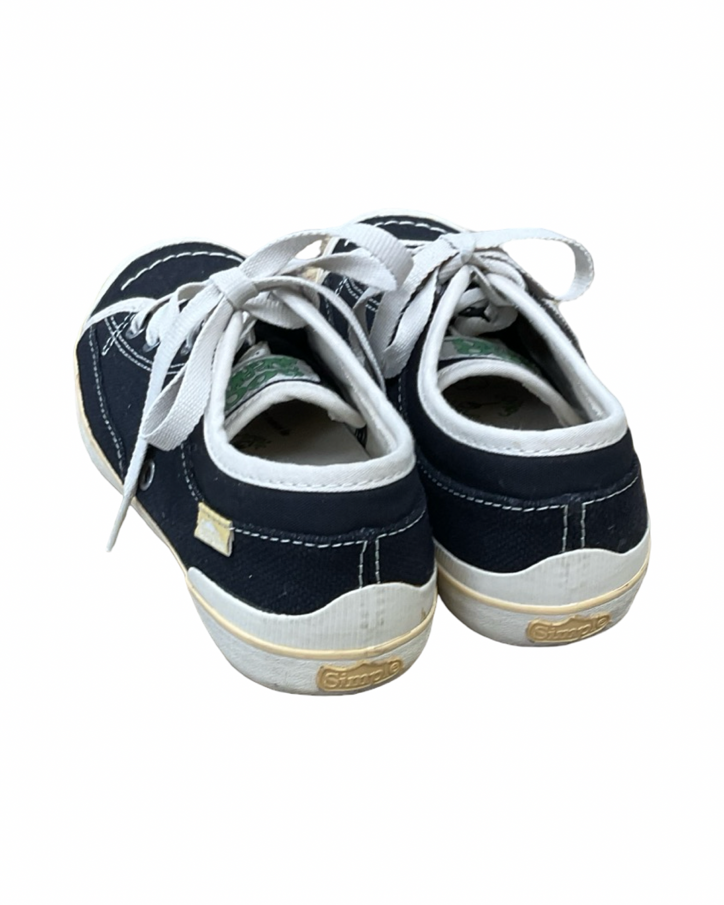 Shoes Sneakers By Simple In Black, Size:6