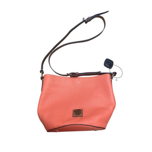 Handbag Designer By Dooney And Bourke In Coral, Size:Medium