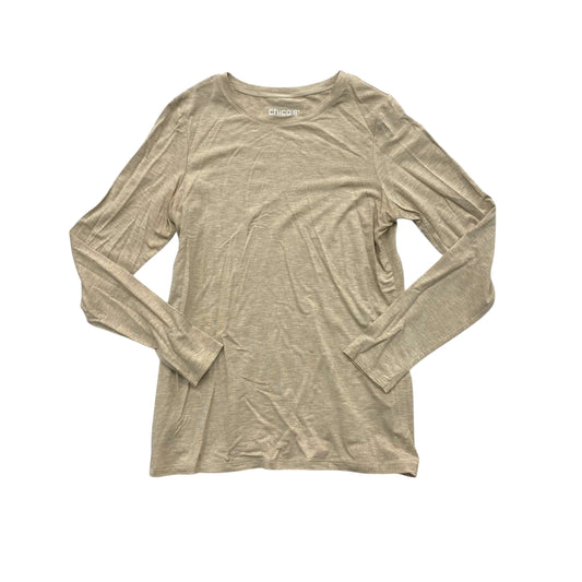Top Ls By Chicos In Beige, Size:S