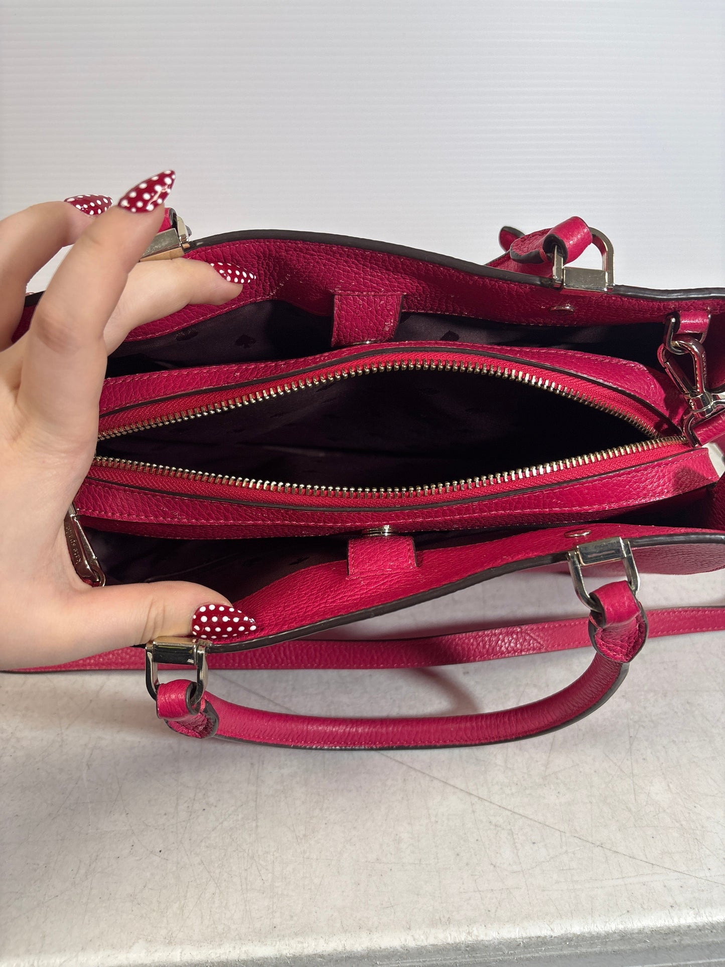 Handbag Designer By Kate Spade In Pink, Size:Medium