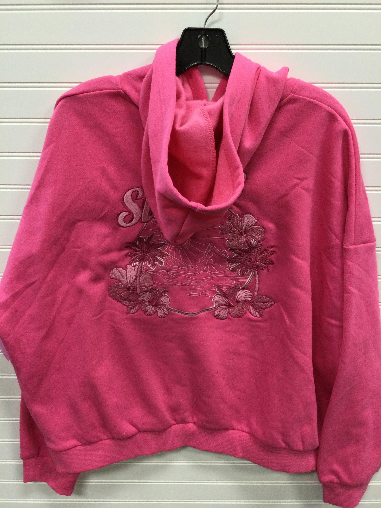 Sweatshirt Hoodie By Cmc In Pink, Size:Xxl