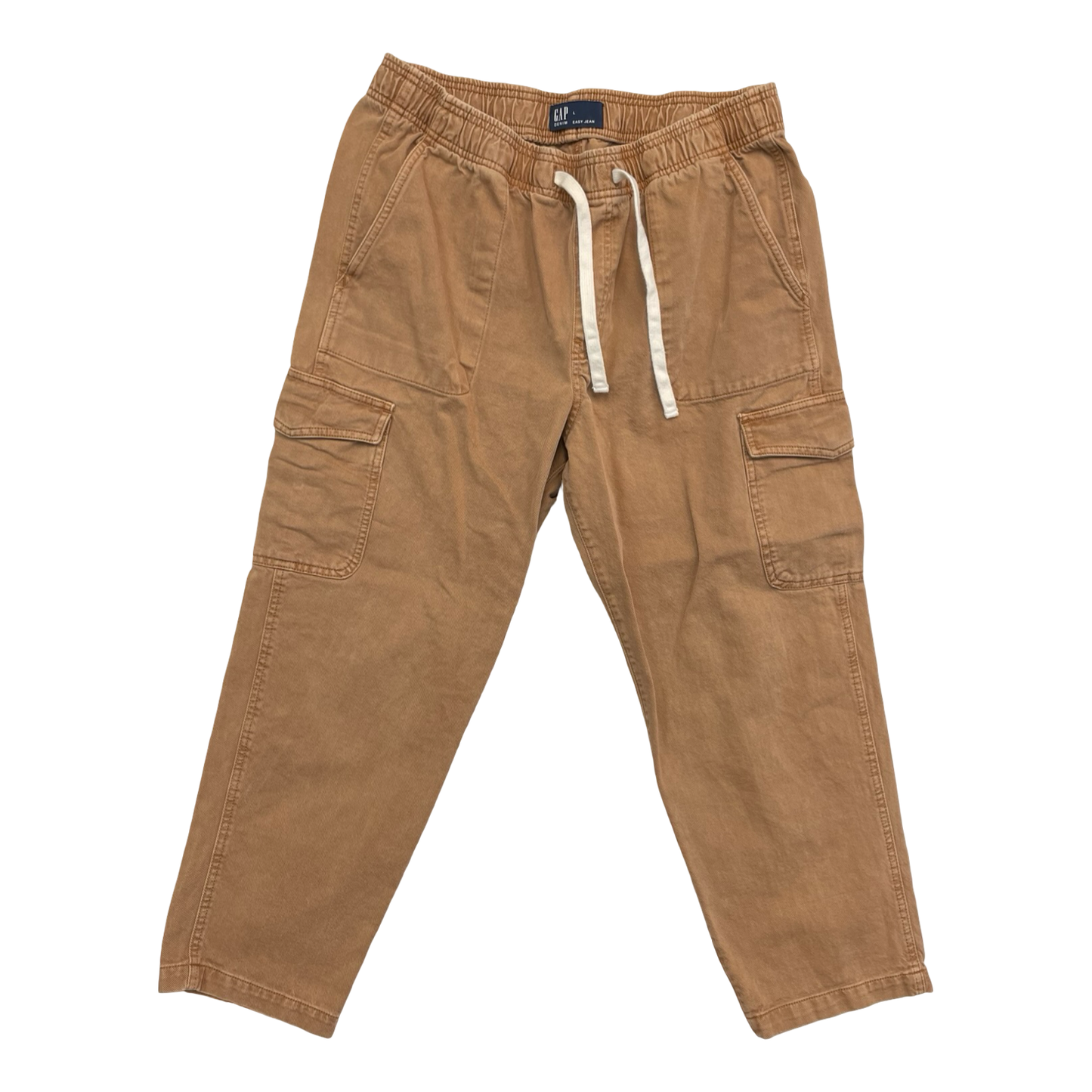 Jeans Cropped By Gap In Brown Denim, Size:L