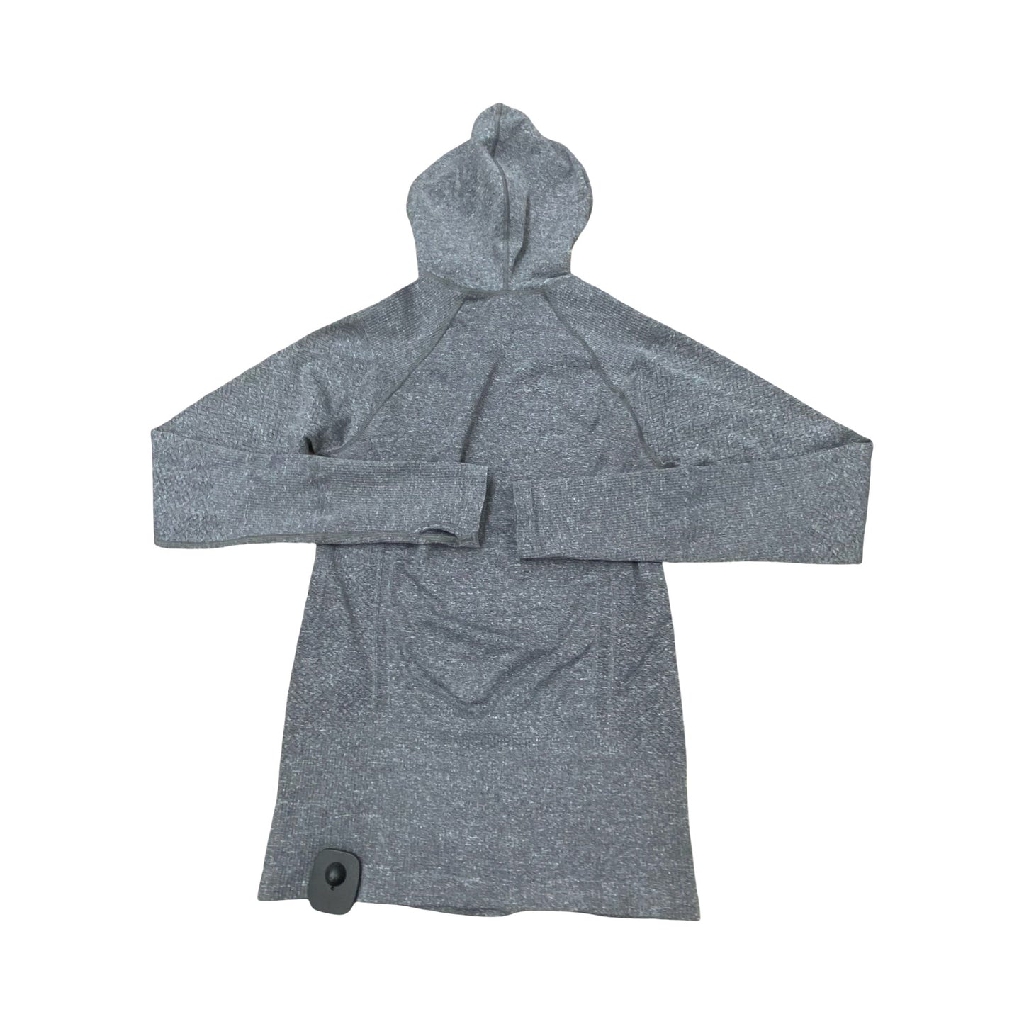 Athletic Top Ls Hoodie By Athleta In Grey, Size:S