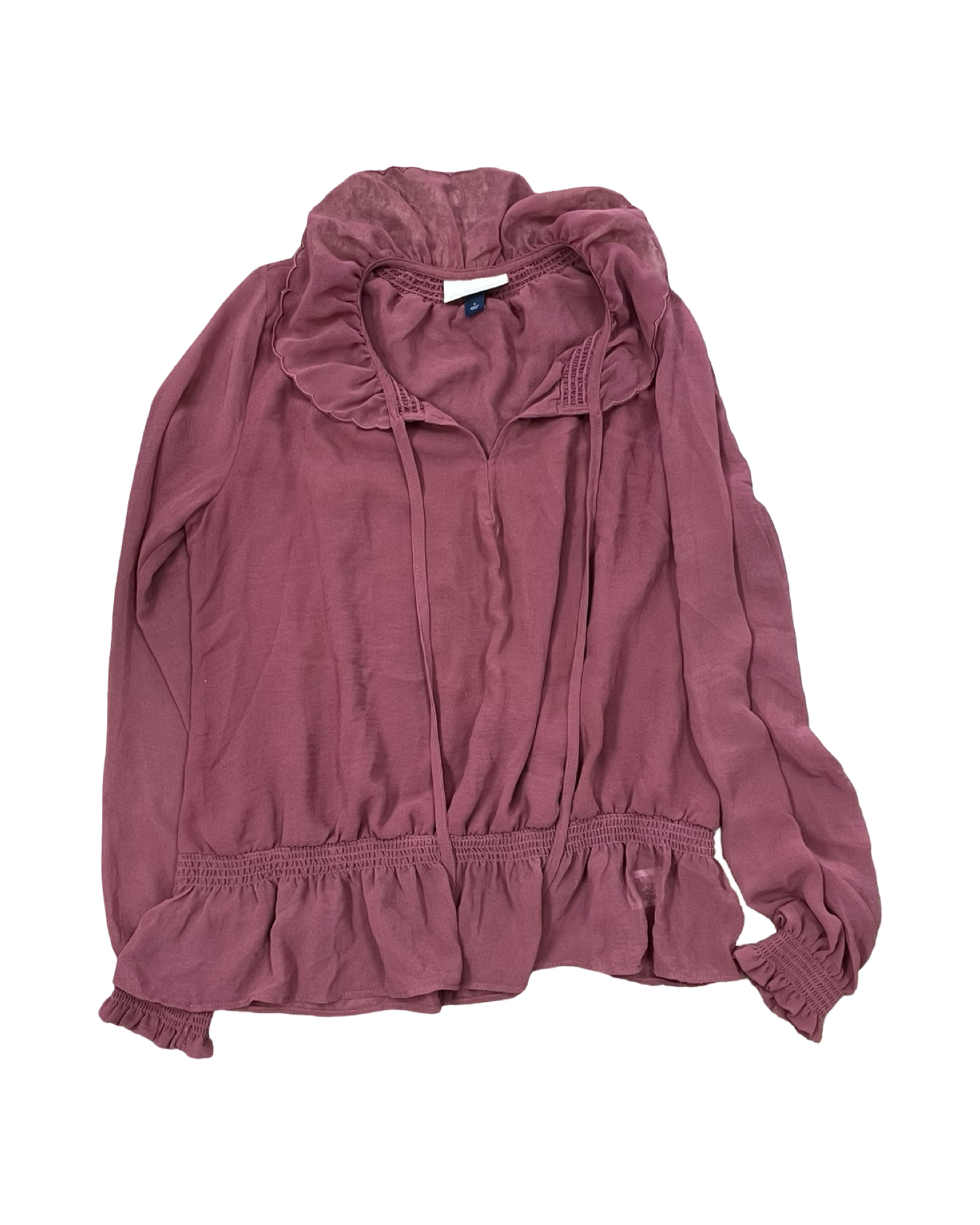 Blouse Ls By Universal Thread In Pink, Size:S