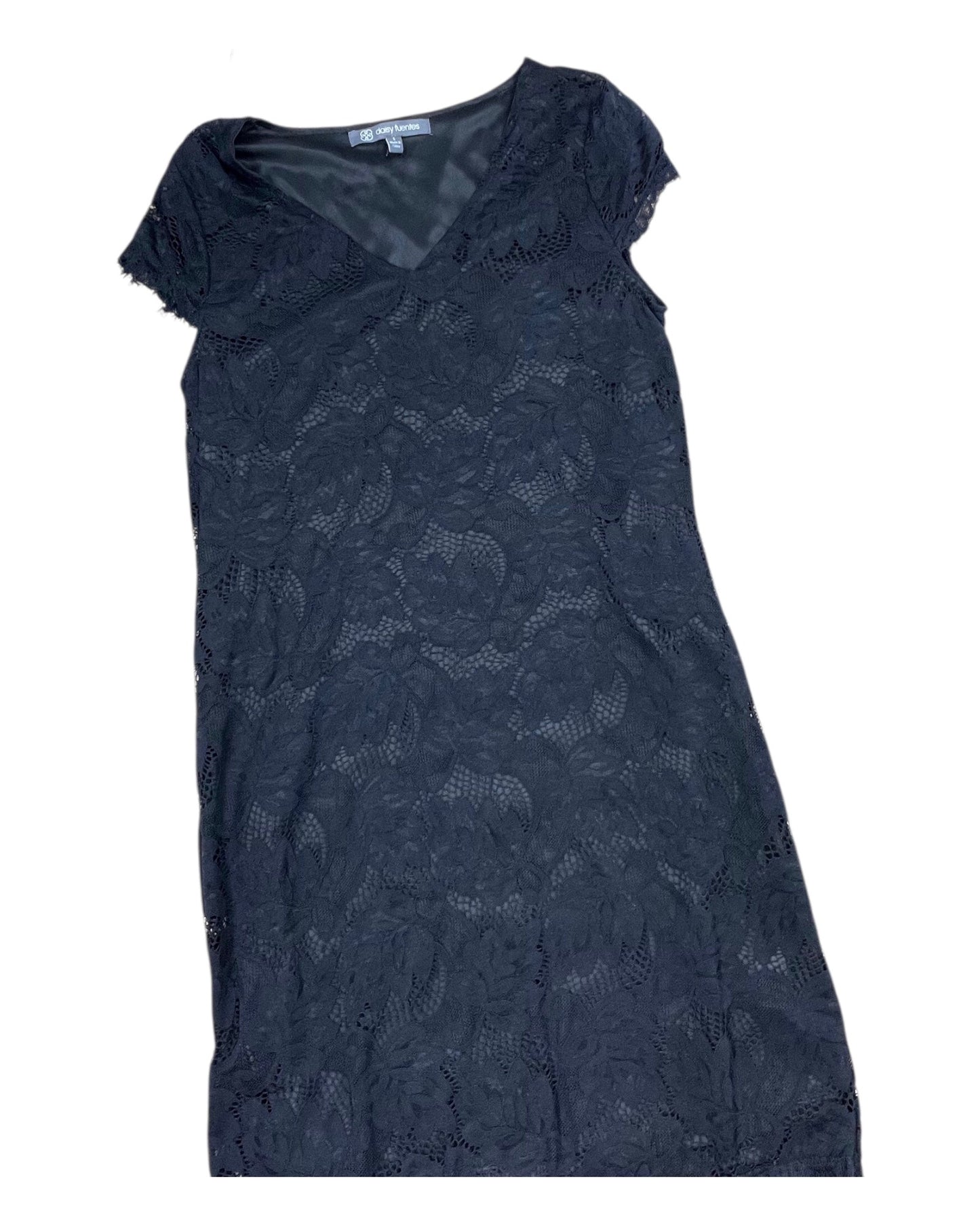 Dress Work By Daisy Fuentes In Black, Size:S
