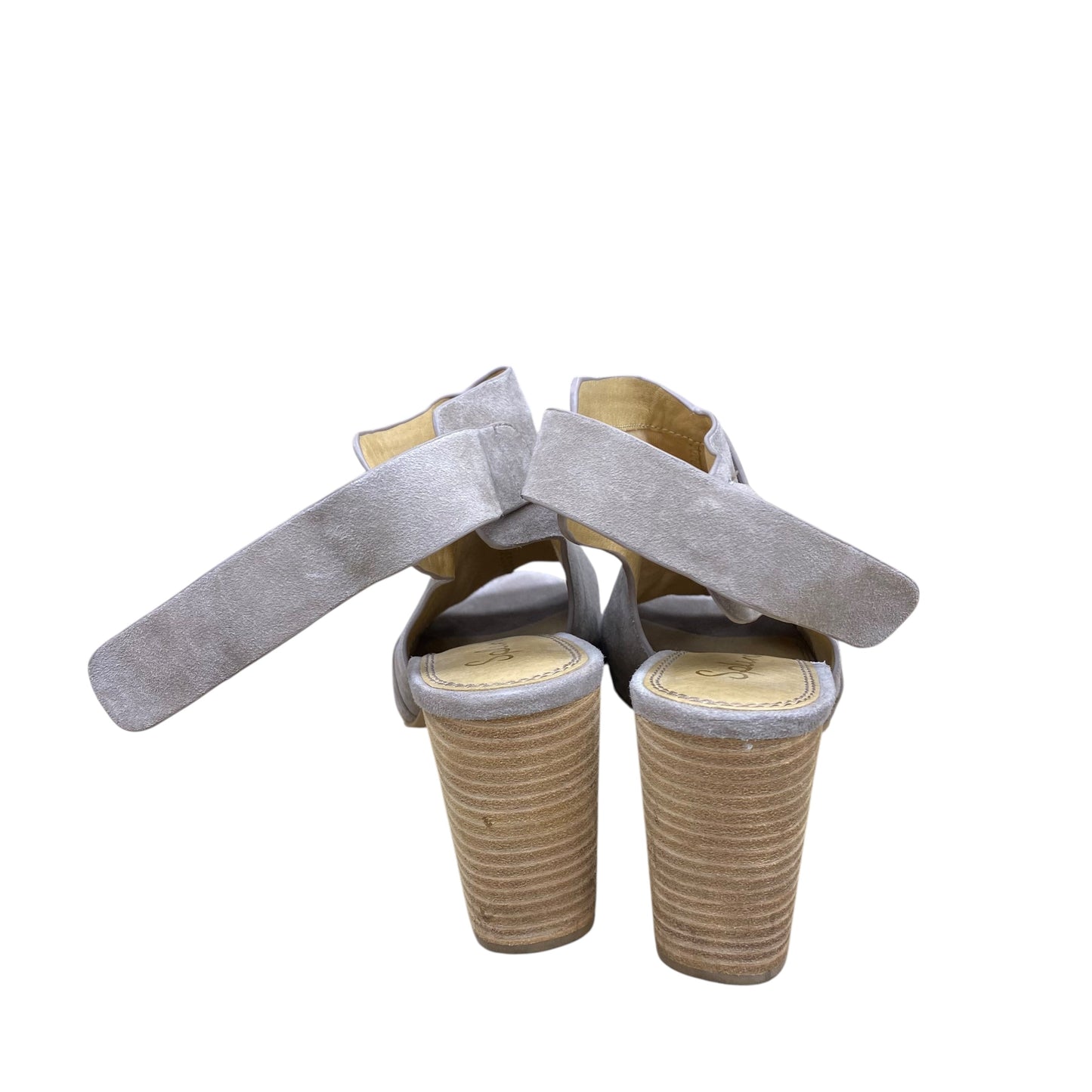 Shoes Heels Block By Splendid In Taupe, Size:7.5