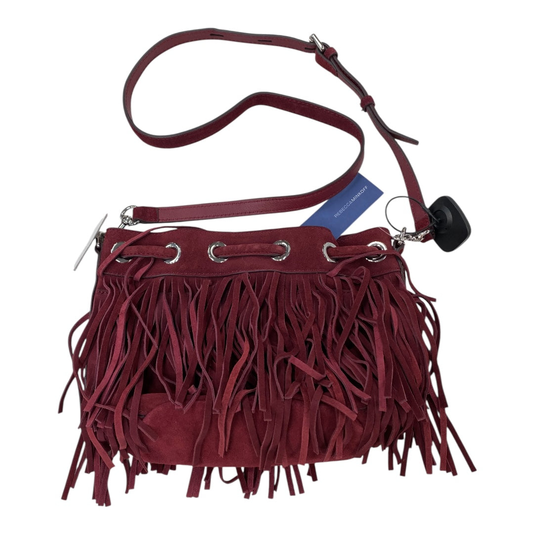 Handbag Designer By Rebecca Minkoff In Red, Size:Small