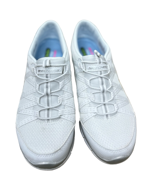 Shoes Sneakers By Skechers In White, Size:8