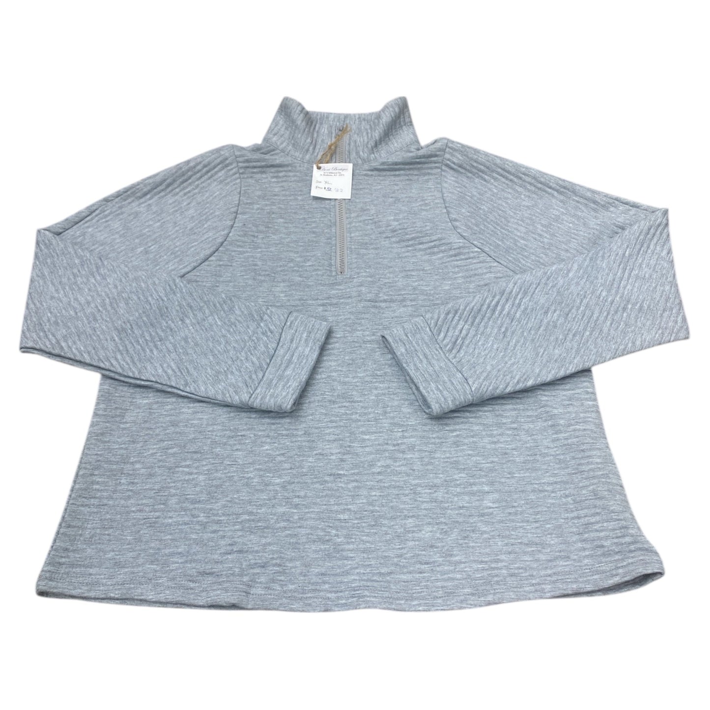 Sweatshirt Crewneck By Cmc In Grey, Size:Xl
