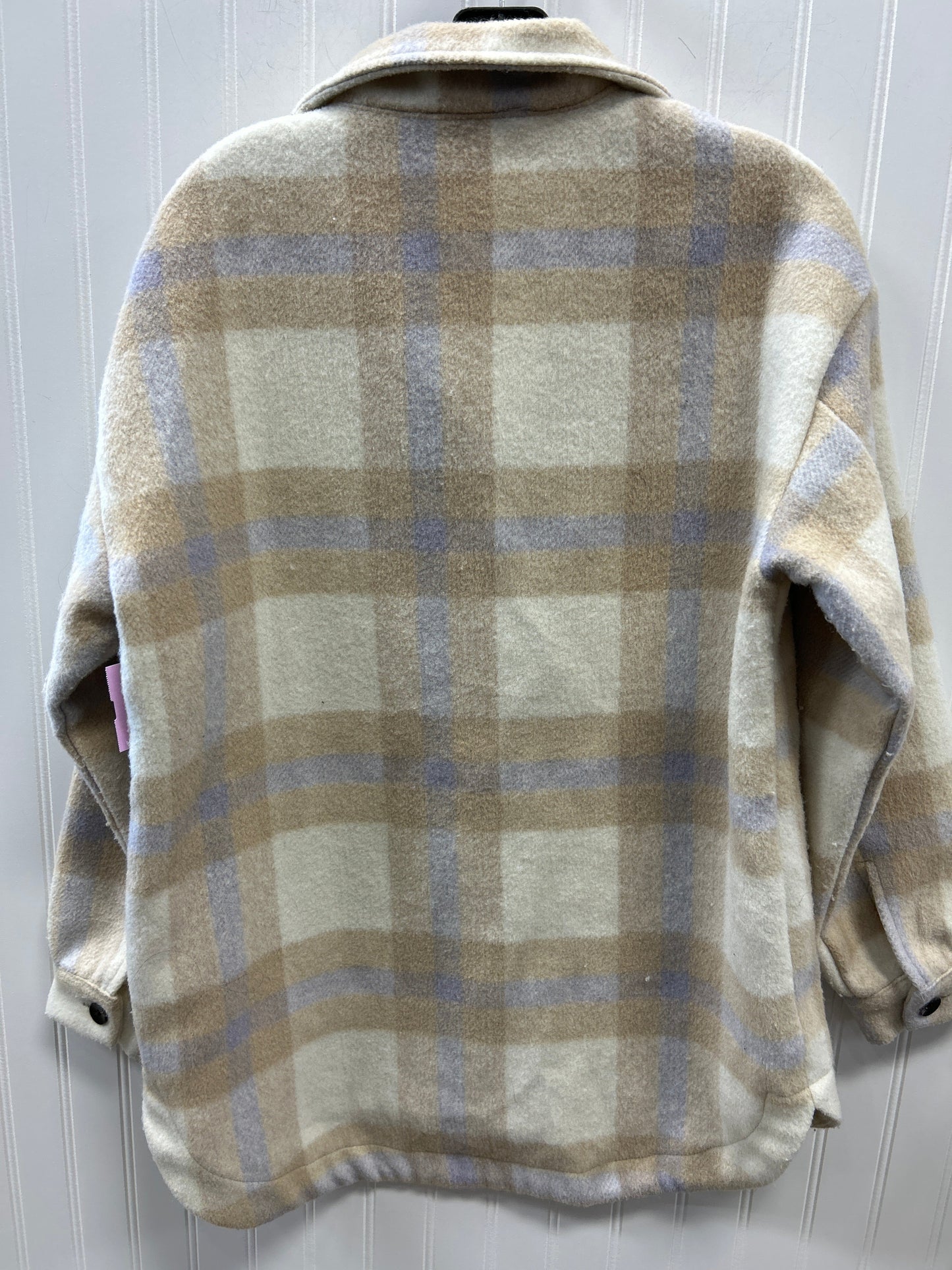 Jacket Fleece By Btfbm In Tan, Size:M