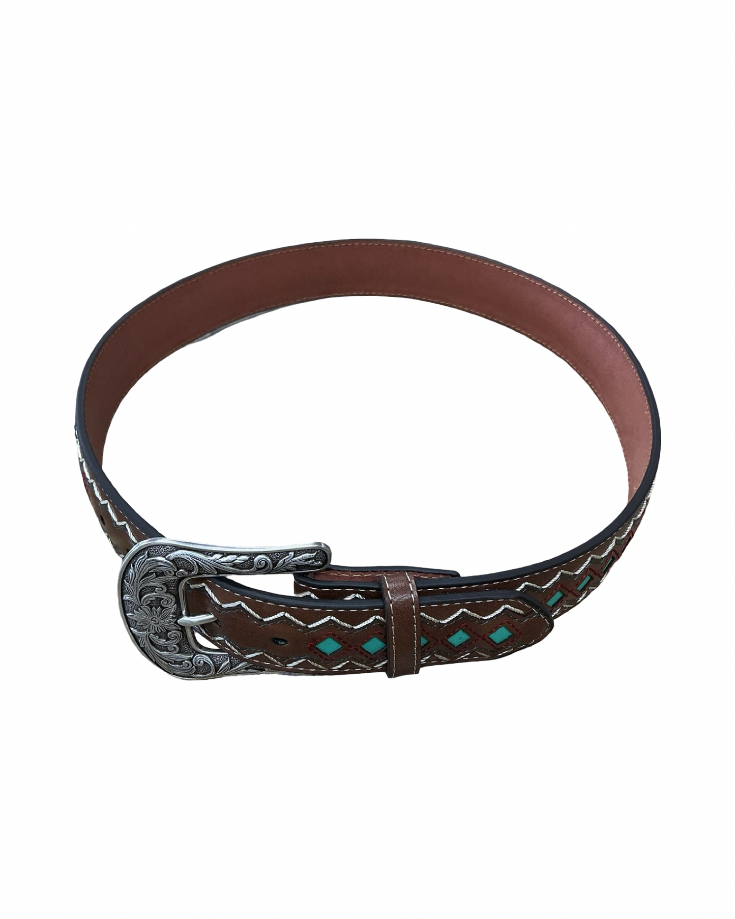 Belt Leather By Ariat In Brown