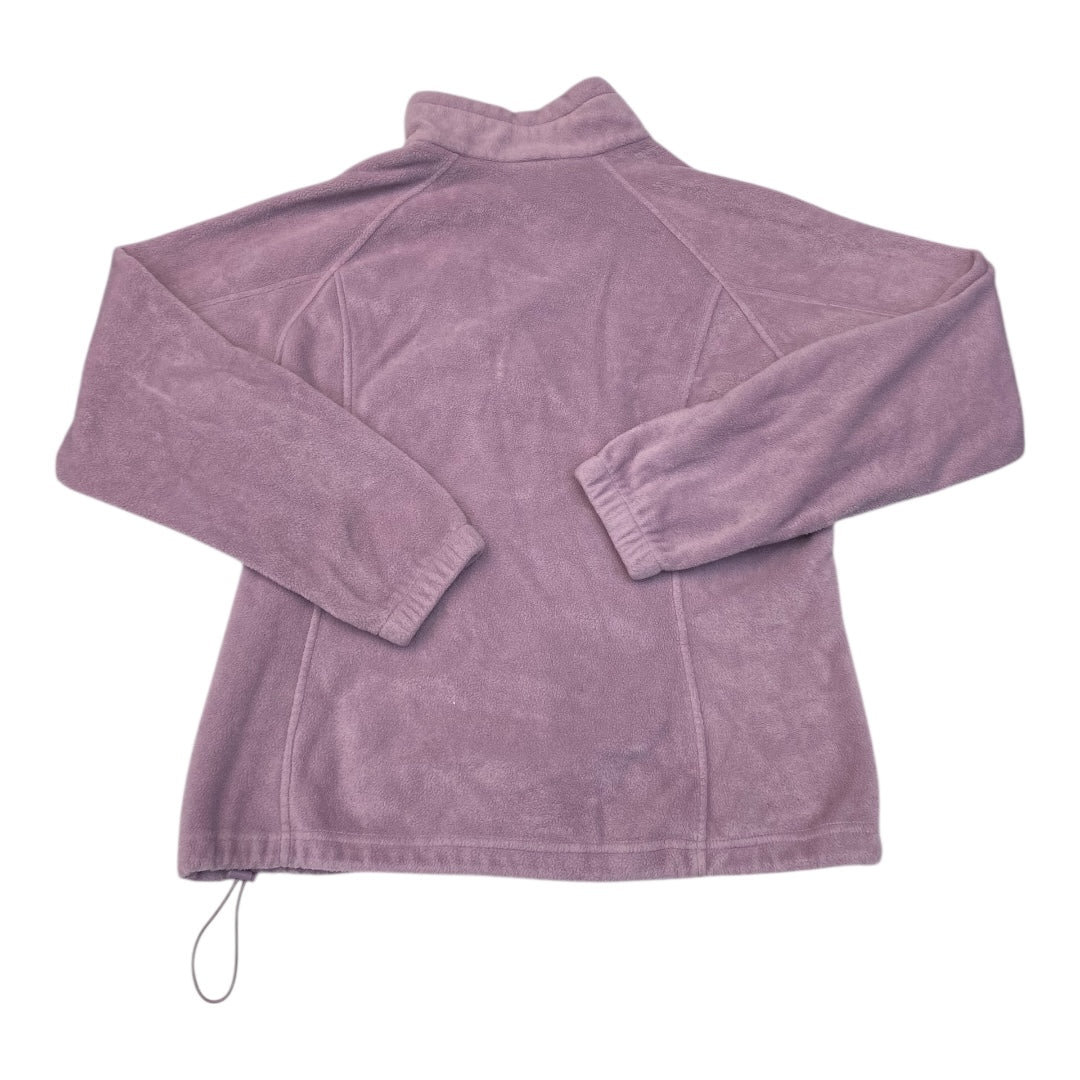 Jacket Fleece By Columbia In Purple, Size:Xl