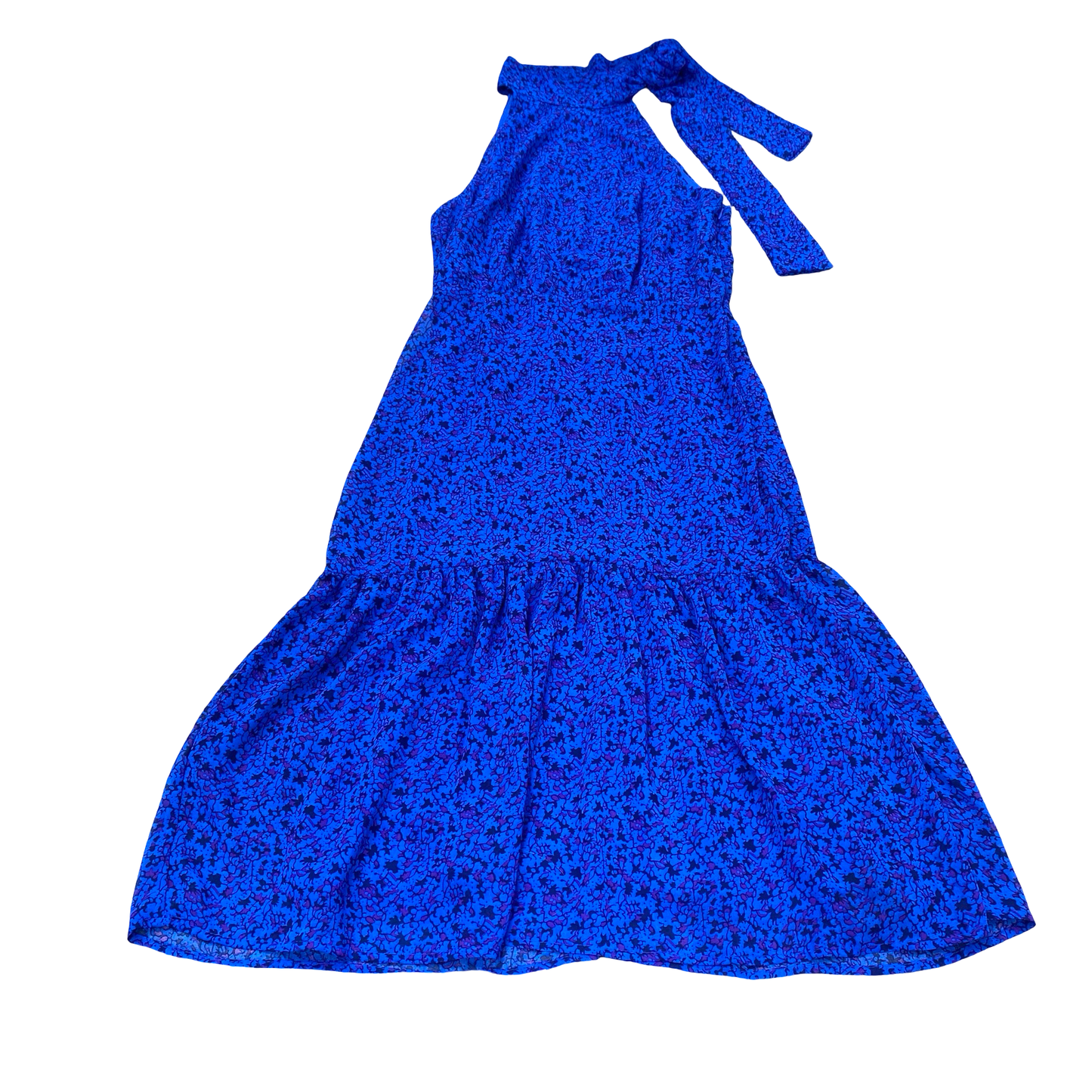 Dress Party Long By Tcec In Blue & Purple, Size:S