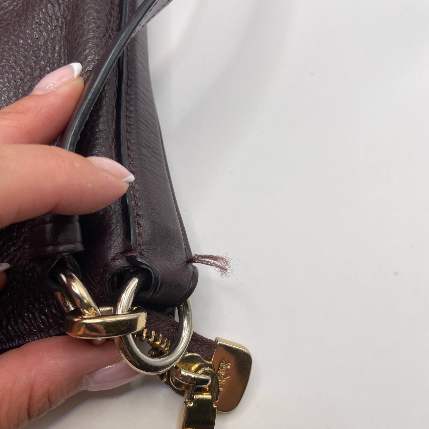 Crossbody Designer By Coach, Size: Medium