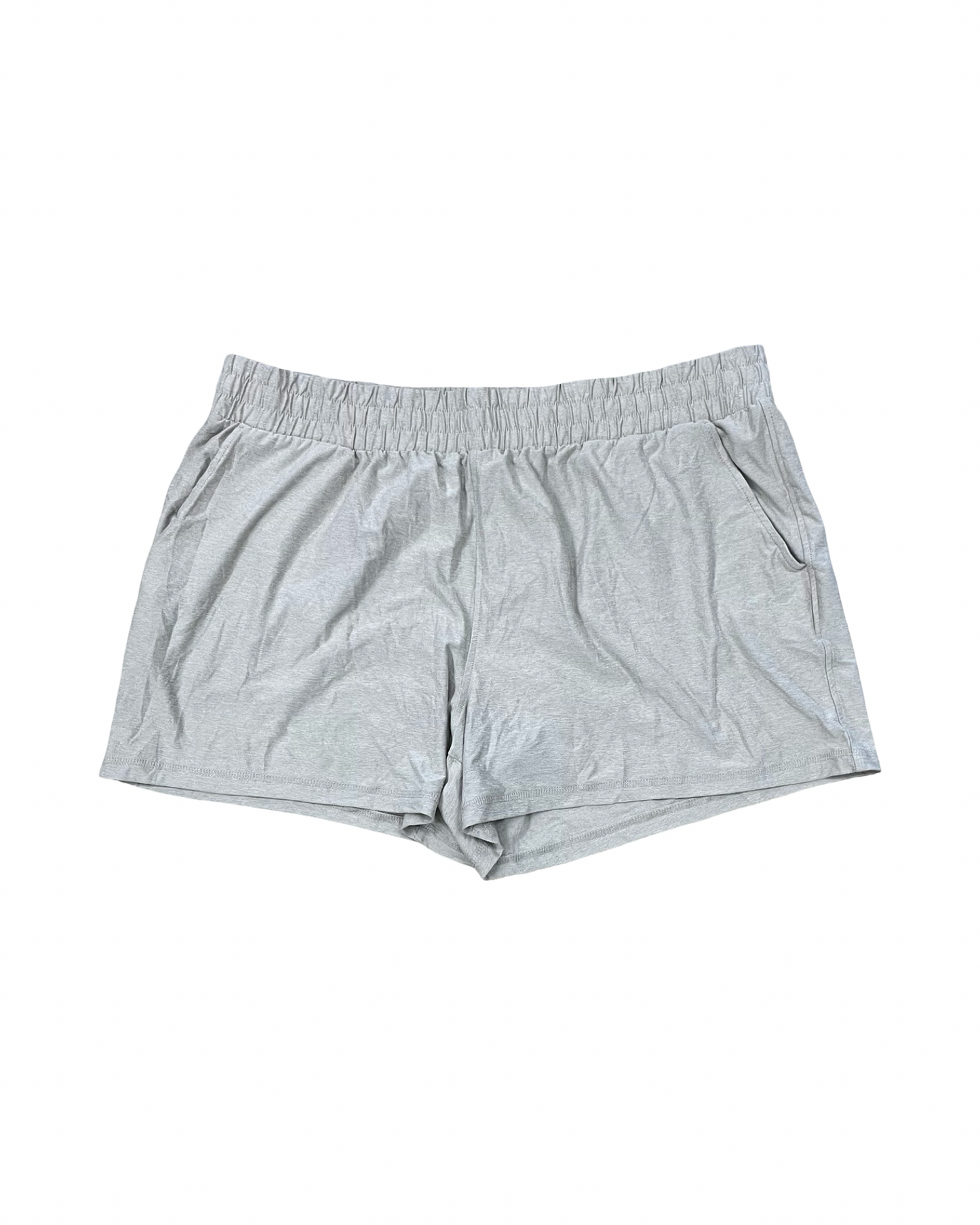 Athletic Shorts By Athletic Works In Tan, Size:2X