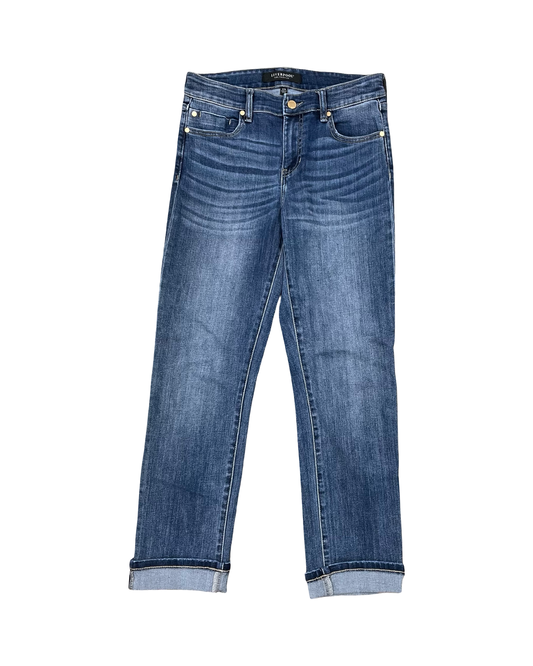 Jeans Boyfriend By Liverpool In Blue Denim, Size:2