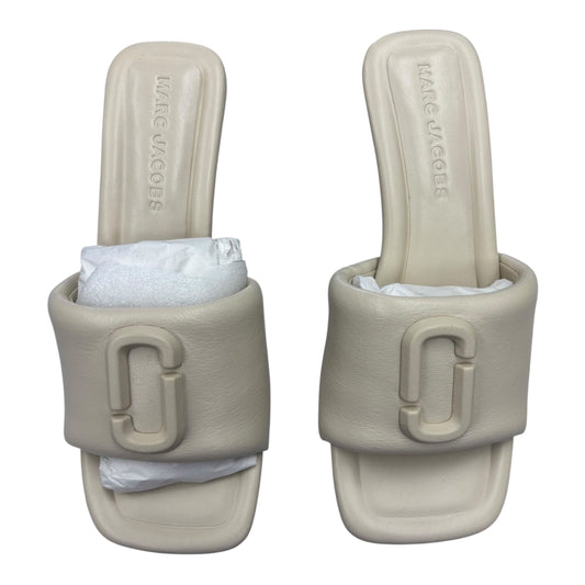 Sandals Luxury Designer By Marc Jacobs In Cream, Size:5